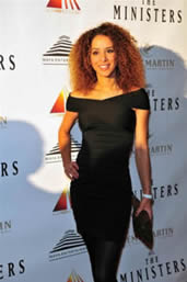Yvonne Schaefer, Yvonne Schfer: Harvey Keitel Premiere "The Ministers"